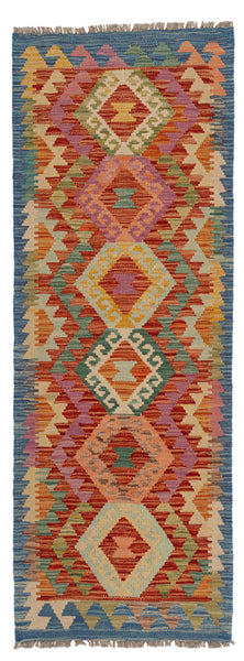 Kilim Afegão 186x66 cm.