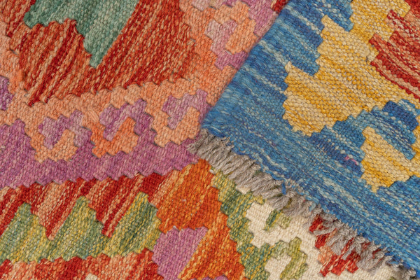 Kilim Afegão 186x66 cm.