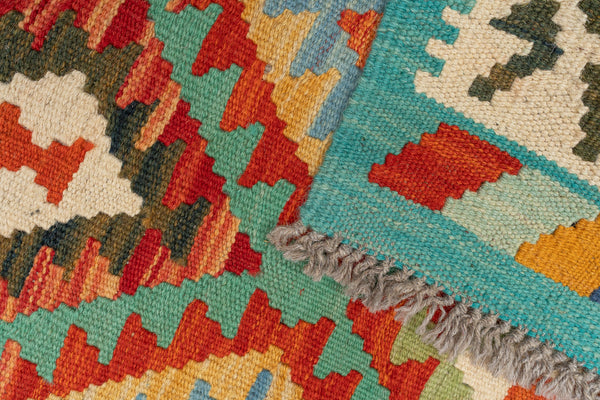 Kilim Afegão 120x79 cm.