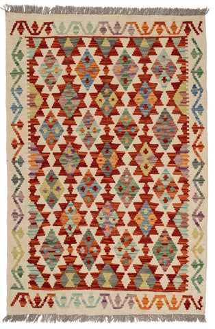 Kilim Afegão 126x84 cm.