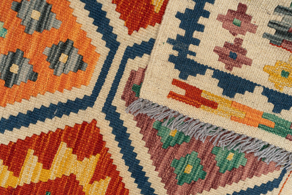 Kilim Afegão 138x86 cm.