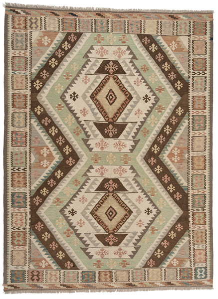 Kilim Afegão 248x184 cm.