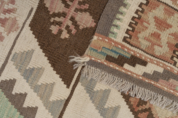 Kilim Afegão 248x184 cm.