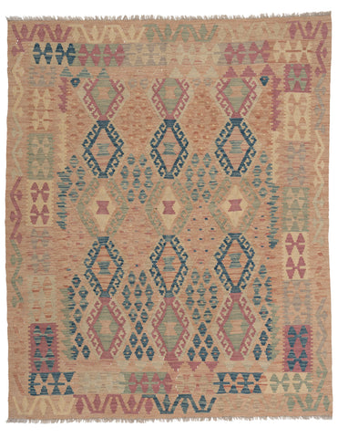 Kilim Afegão 195x159 cm.