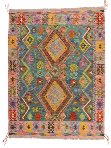 Kilim Afegão 219x165 cm.