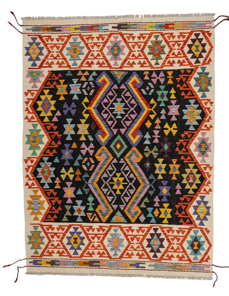 Kilim Afegão 207x152 cm.