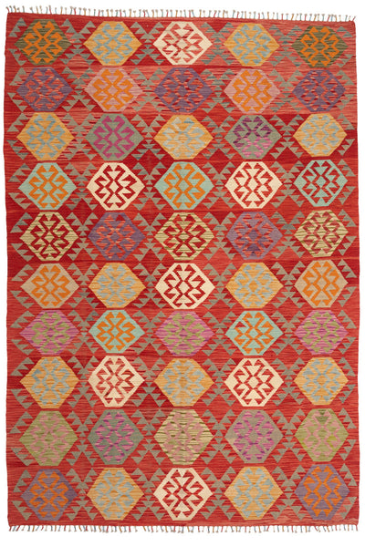 Kilim Afegão 302x210 cm.