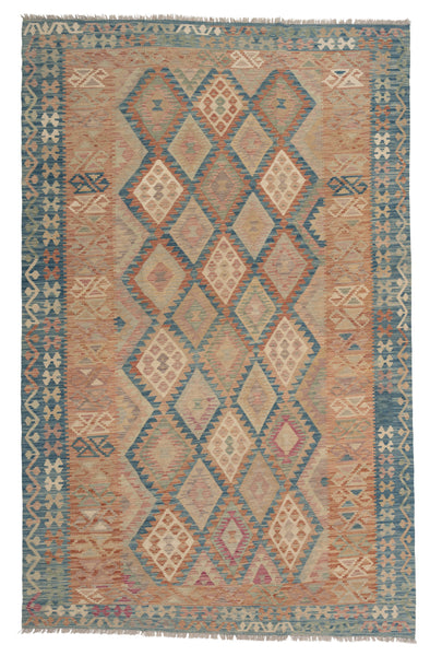 Kilim Afegão 308x199 cm.