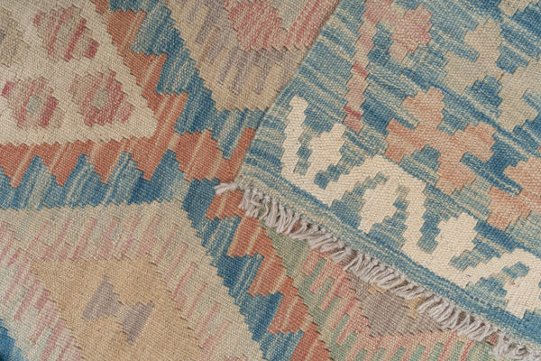 Kilim Afegão 308x199 cm.