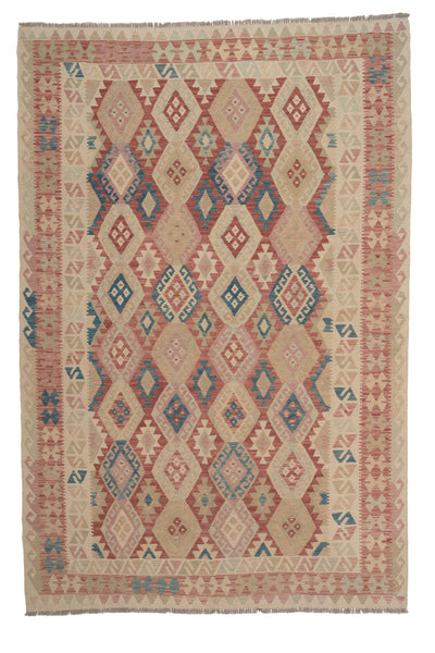 Kilim Afegão 293x203 cm.