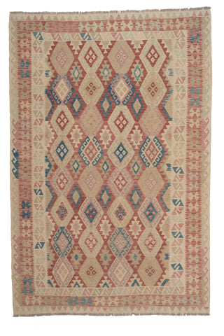 Kilim Afegão 293x203 cm.