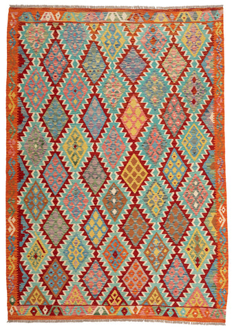 Kilim Afegão 290x206 cm.